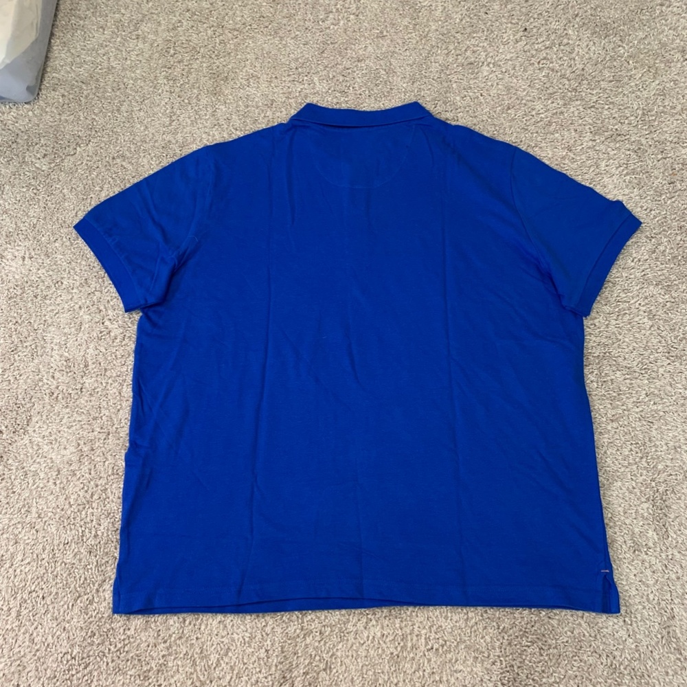 Docker's Men's Polo XXL shirt blue - Picture 6 of 8